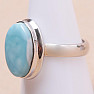 Larimar prsten stříbro Ag 925 KO272