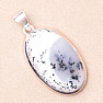Opál dendritický přívěsek stříbro Ag 925 P2720