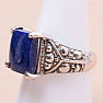 Lapis Lazuli prsten stříbro Ag 925 27361