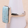Larimar prsten stříbro Ag 925 KO274