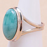 Larimar prsten stříbro Ag 925 KO275