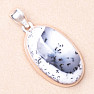 Opál dendritický přívěsek stříbro Ag 925 P2792