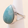 Larimar prsten stříbro Ag 925 LOT397