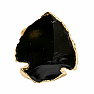 Prsten pro čarodějku z obsidiánu Ochrana č. 4