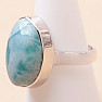 Larimar prsten stříbro Ag 925 LOT404