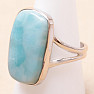 Larimar prsten stříbro Ag 925 LOT412