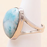 Larimar prsten stříbro Ag 925 LOT426