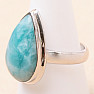 Larimar prsten stříbro Ag 925 LOT434