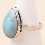 Larimar prsten stříbro Ag 925 LOT436