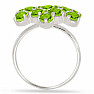 Olivín prsten stříbro Ag 925 R5097P