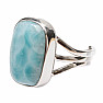 Larimar prsten stříbro Ag 925 LOT445