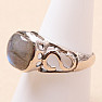 Labradorit prsten stříbro Ag 925 54217
