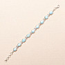 Larimar náramek stříbro Ag 925 LOT6