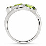 Olivín prsten stříbro Ag 925 R5064P