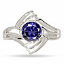 Iolit prsten stříbro Ag 925 R5087I