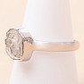 Herkimer diamant prsten stříbro Ag 925 LOT89