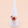 Opál mexický prsten stříbro Ag 925 R930