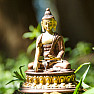 Buddha Shakyamuni dotýkající se země mosaz