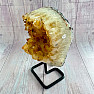 Citrín drůza na stojánku 20