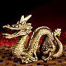 Feng shui soška čínský drak strážce 14 cm
