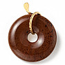 Obsidián mahagon donut s hadem