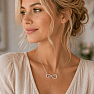 Stříbrný náhrdelník SILVER INFINITY