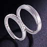 Sada stříbrných prstenů FOREVER RINGS
