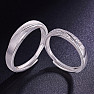 Sada stříbrných prstenů FOREVER RINGS