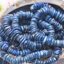 Lapis lazuli náramek disky
