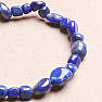 Lapis lazuli náramek z oválných kamínků A kvalita