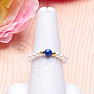 Lapis Lazuli prsten elastický s perletí