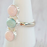 Larimar prsten stříbro Ag 925 22876