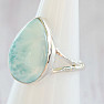 Larimar prsten stříbro Ag 925 43777