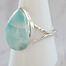 Larimar prsten stříbro Ag 925 43780
