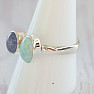 Larimar prsten stříbro Ag 925 85218