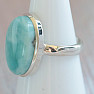 Larimar prsten stříbro Ag 925 LOT384