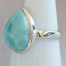 Larimar prsten stříbro Ag 925 LOT385