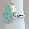 Larimar prsten stříbro Ag 925 LOT387