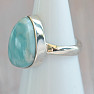 Larimar prsten stříbro Ag 925 LOT392