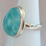 Larimar prsten stříbro Ag 925 LOT395