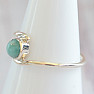 Larimar prsten stříbro Ag 925 MIX12