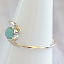 Larimar prsten stříbro Ag 925 MIX14
