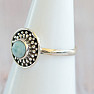 Larimar prsten stříbro Ag 925 MIX152