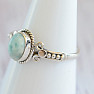 Larimar prsten stříbro Ag 925 MIX153