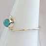 Larimar prsten stříbro Ag 925 MIX16