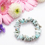 Larimar náramek disky extra kousky