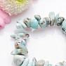 Larimar náramek disky extra kousky
