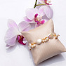 Luxusní náramek z velkých a malých keshi perel