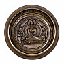 Tibetská bronzová zpívající mísa Buddha Shakyamuni 11 cm
