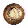 Tibetská bronzová zpívající mísa Shiva 22 cm